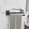 Bathroom Non-perforated Towel Rack - Image 5