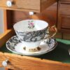 England Luxury Lace Tea Cups - Image 7